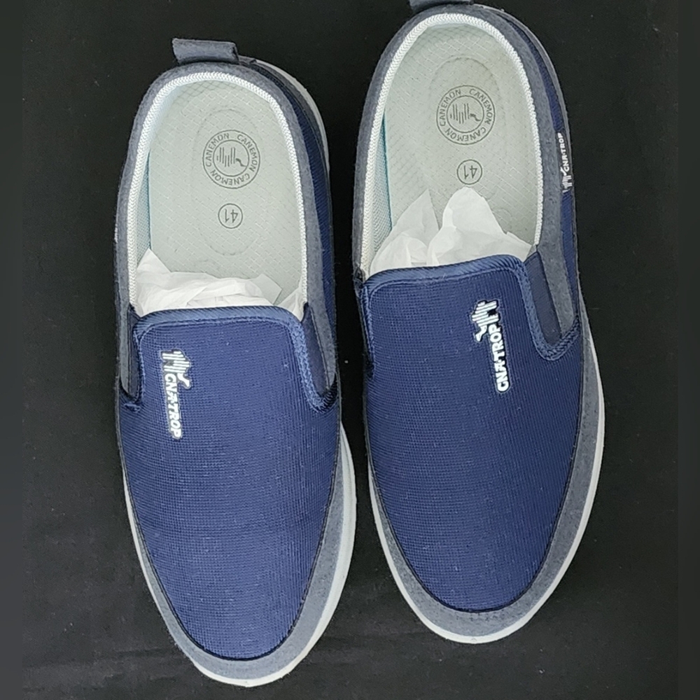 CNA .TROP Navy Slip-On Men’s Casual Shoes
